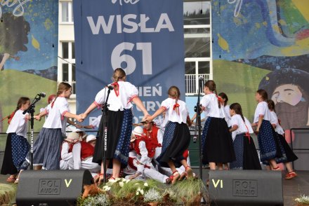 Mała scena Tygodnia Kultury Beskidzkiej w Wiśle